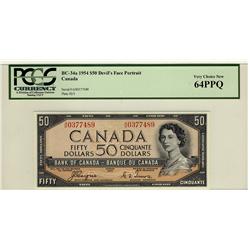 1954 $50 BC-34a #AH0377489, PCGS CH UNC64 PPQ.