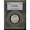 Image 1 : 1919c NFLD 25¢ PCGS MS62
