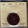 Image 1 : 1894 1¢ ICCS VF20.