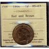 Image 1 : 1896 1¢ ICCS MS63RB.