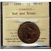 Image 1 : 1899 1¢ ICCS MS62RB.