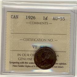 1926 1¢ ICCS AU55