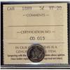 Image 1 : 1889 5¢ ICCS VF20.