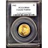 Image 1 : 1942Tombac 5¢ PCGS MS64