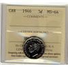 Image 1 : 1946 5¢ ICCS MS64.