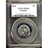 Image 1 : 1949 5¢ PCGS MS64