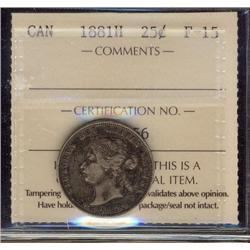 1881 25¢ ICCS F15.