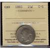 Image 1 : 1893 25¢ ICCS G6,