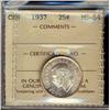 Image 1 : 1937 25¢ ICCS MS64.