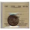 Image 1 : 1938 25¢ ICCS AU58