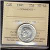 Image 1 : 1941 25¢ ICCS MS64. Blast white.