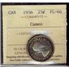 Image 1 : 1956 25¢ ICCS PL66 Cameo.
