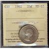 Image 1 : 1962 25¢ ICCS MS65.  Superb tone and lustre.