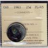 Image 1 : 1963 25¢ ICCS PL65.