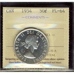 1954 50¢ ICCS PL64.