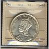 Image 1 : 1935 $1 ICCS MS65.