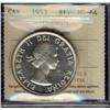 Image 1 : 1953 $1 SF ICCS MS64 Cameo.