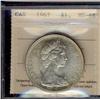 Image 1 : 1967 $1 ICCS MS64.