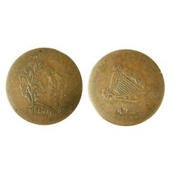 CH-BL-36, Wood 604, VF or better for tyoe with old scrtaches.  Rare!