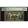 Image 1 : The Bank of Montreal 1935 $10 #909778 CH-505-60-04 PCGS VF30PPQ.