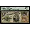 Image 1 : 1882 DC-10 $4 139849 PMG F12 Rare note! Minor tear