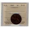 Image 1 : 1862 N.S. 1¢ ICCS F12