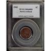 Image 1 : 1942 NFLD 1¢ PCGS MS64RB