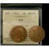 Image 1 : 1911 1¢ ICCS MS-64 RED