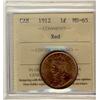 Image 1 : 1912 1¢ ICCS MS65RD.