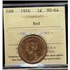 Image 1 : 1916 1¢ ICCS MS64RD.