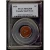 Image 1 : 1920 1¢ Small PCGS MS62RB.