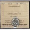 Image 1 : 1905 5¢ ICCS AU55.