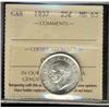 Image 1 : 1937 25¢ ICCS MS63.