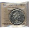 Image 1 : 1967 Diving Goose $1 ICCS MS63
