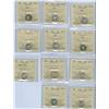Image 1 : 1937-1953 NSF 10¢ ICCS MS63.  Lot of 11 coins including 1937, 1938, 1947 ML, 1950, 1951, 1