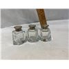 Image 1 : 3 shakers with Birks 925 lid rims