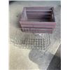 Image 1 : Wood crate and other items