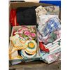 Image 1 : Assorted linnens etc