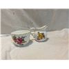 Image 1 : Aynsley England  cream and sugar