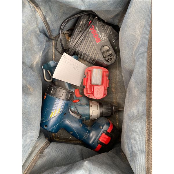 Bosch 14.4 volt tools and charger, batteries weak