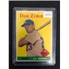 Image 1 : 1958 TOPPS NO.77 DON ZIMMER