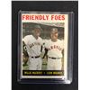 Image 1 : 1964 TOPPS FRIENDLY FOES McCOVEY/WAGNER