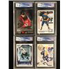 Image 1 : GCG HIGH GRADE HOCKEY CARD LOT