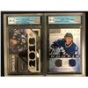 Image 1 : GCG HIGH GRADE HOCKEY CARD LOT