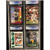 Image 1 : GCG HIGH GRADE FOOTBALL CARD LOT