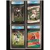 Image 1 : GCG HIGH GRADE FOOTBALL CARD LOT