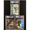 Image 1 : GCG HIGH GRADE FOOTBALL CARD LOT