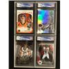 Image 1 : GCG HIGH GRADE FOOTBALL CARD LOT