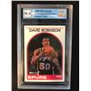 Image 1 : 1989 NBA HOOPS NO.310 DAVID ROBINSON RC (GCG 9.5)