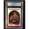 Image 1 : 1989 NBA HOOPS NO.310 DAVID ROBINSON RC (GCG 9.5)